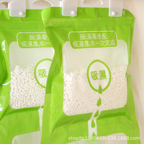 Hangable wardrobe dehumidification bag anti-mold proof moisture absorbent wholesale moisture absorbent bag indoor desiccant