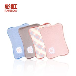 [Rainbow] Rainbow automatic power off electric hand warmer cute pet velvet comfortable plug handbag hand warmer 325