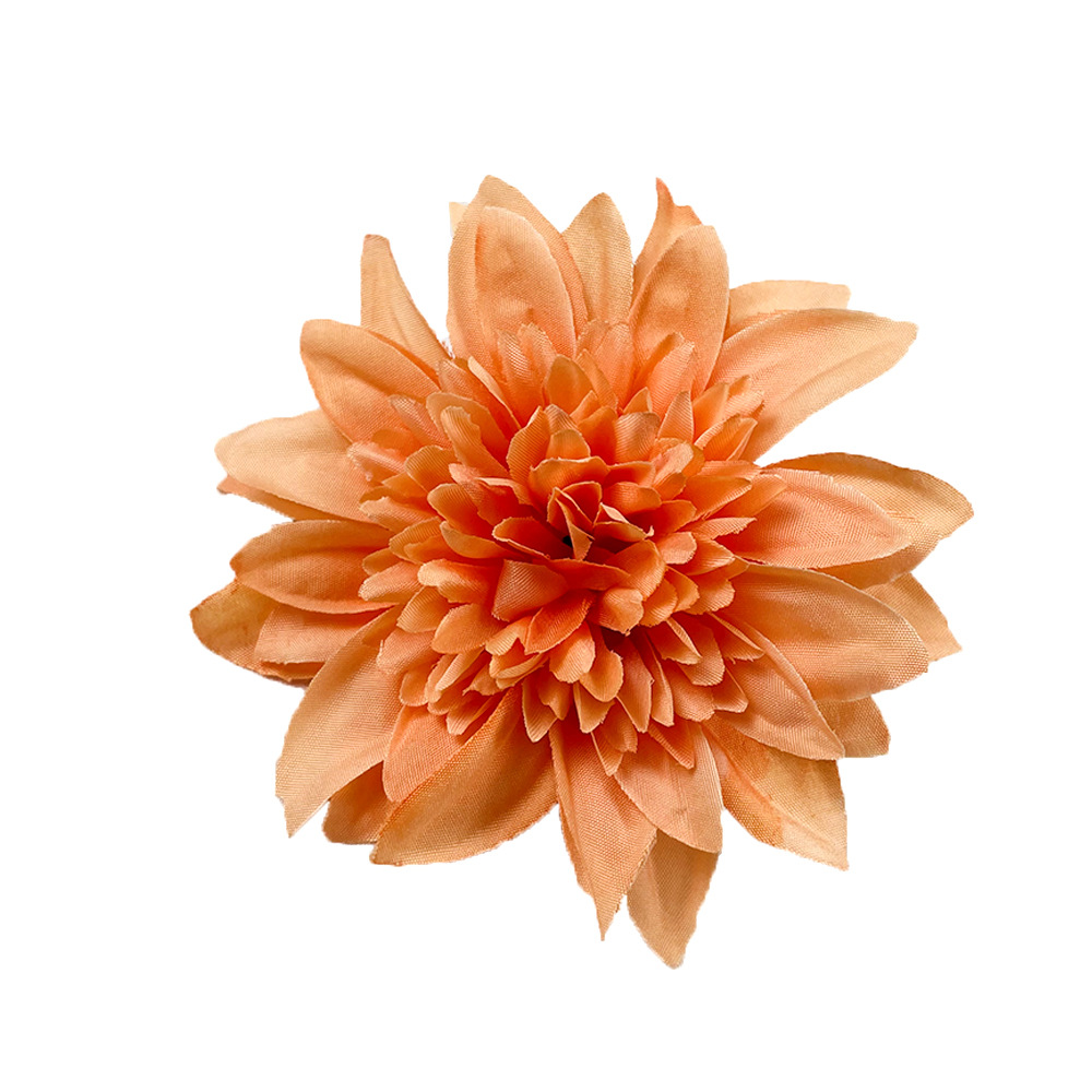 Simulación de belleza crisantemo flor al por mayor DIY tela tela de seda falsa flor ropa sombrero material paquete accesorios de fotografía ornamentos florales