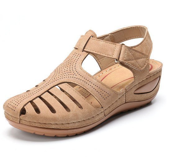 women's sandals wedge heel
