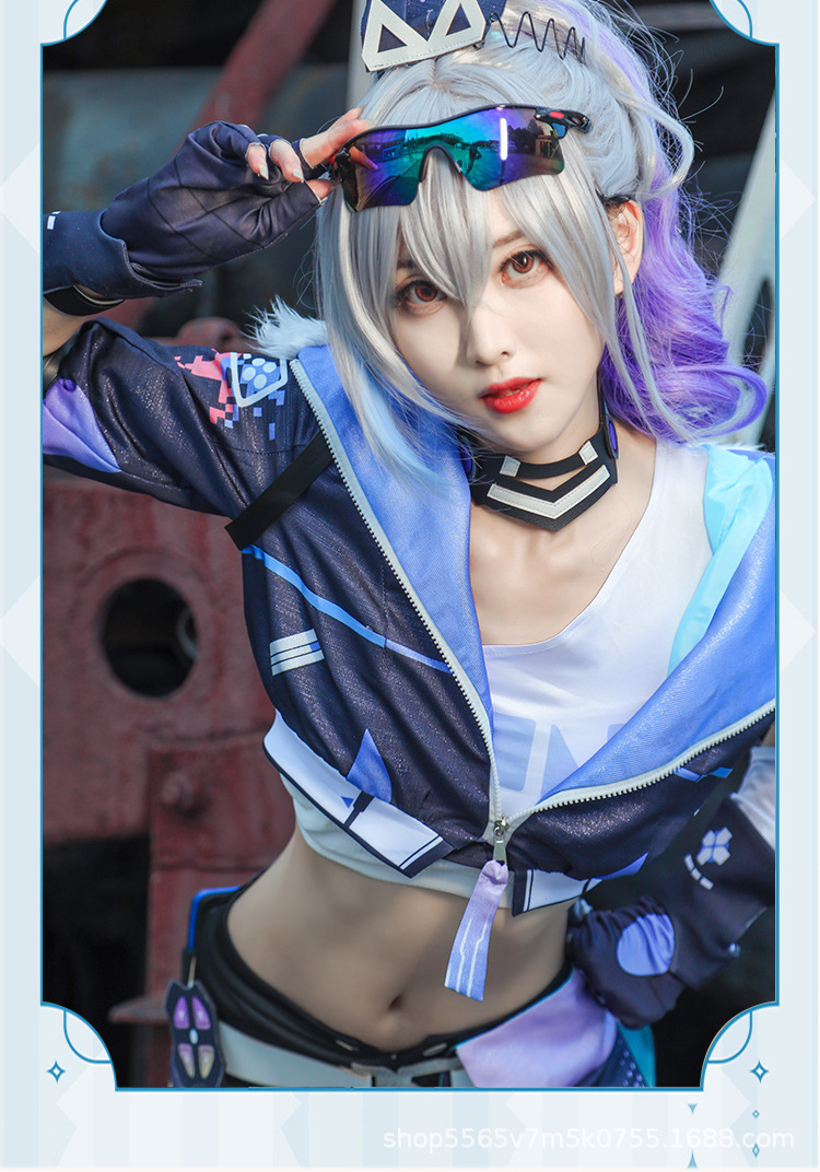 崩坏星穹铁道cos银狼cos服二次元动漫游戏女装全套cos服假发现货-阿里巴巴