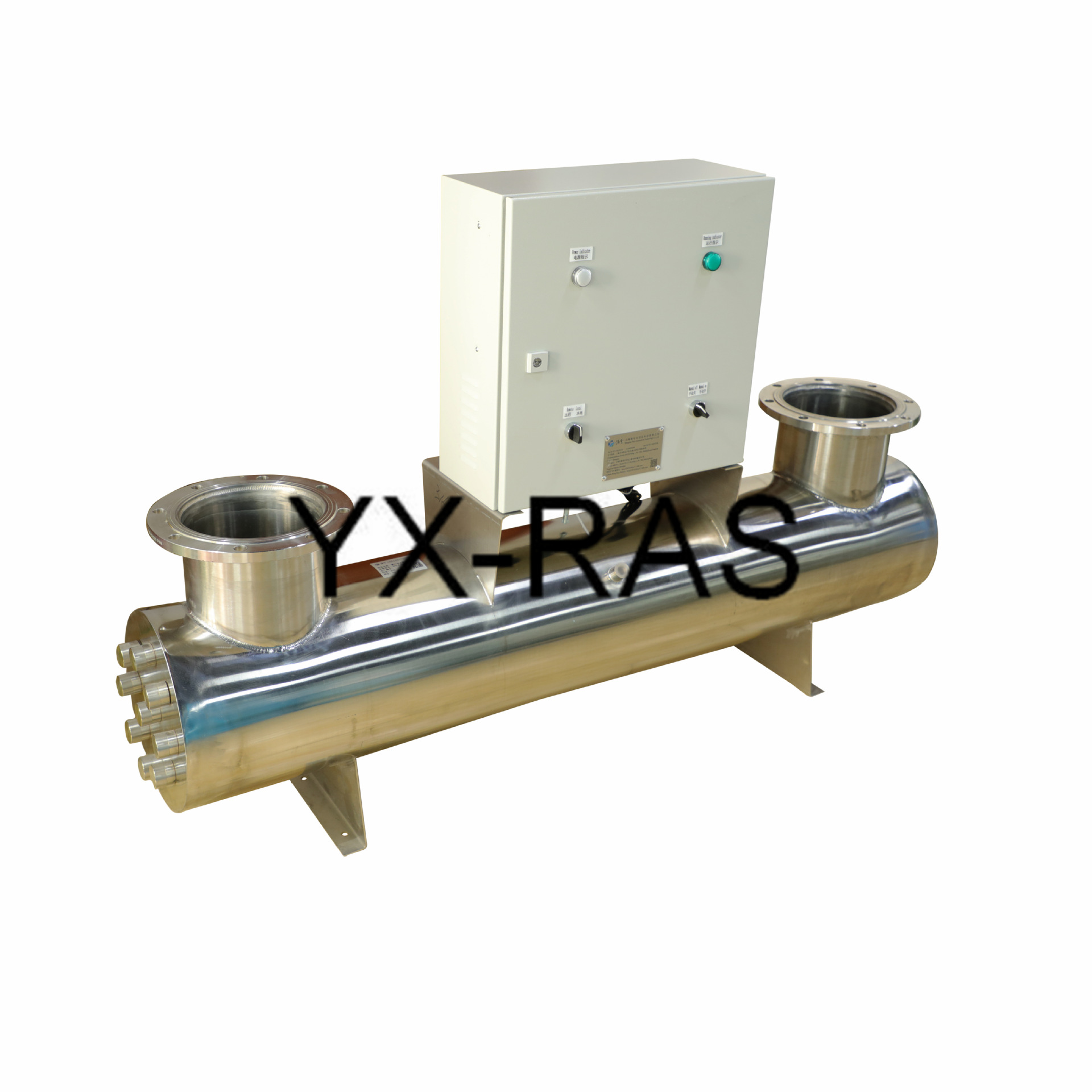 大型紫外线杀菌器水处理UV紫外线杀菌器过流式紫外线消毒器管道式