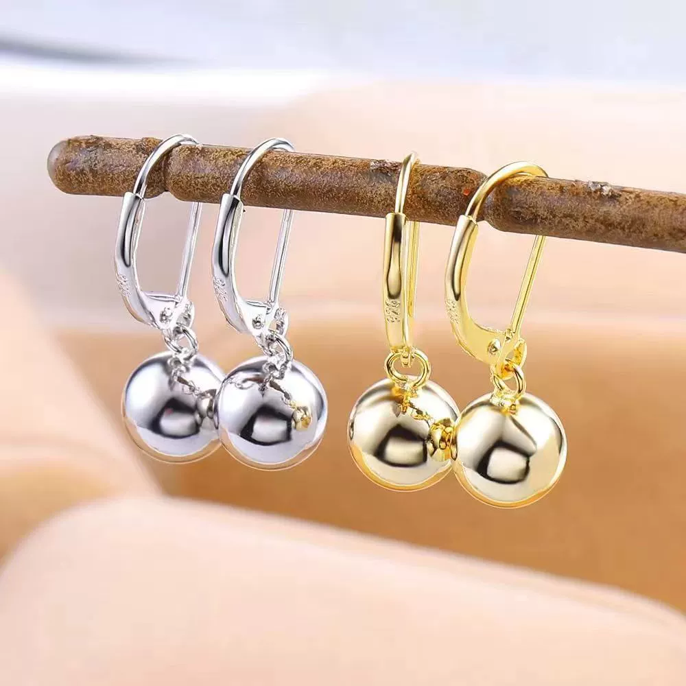 Серьги из жемчуга, гипоаллергенная серебряная игла, Amazon, 18-каратное белое золото, образец серебро 925, высококачественный стиль