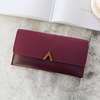 Long wallet, small clutch bag with zipper, Korean style, wholesale