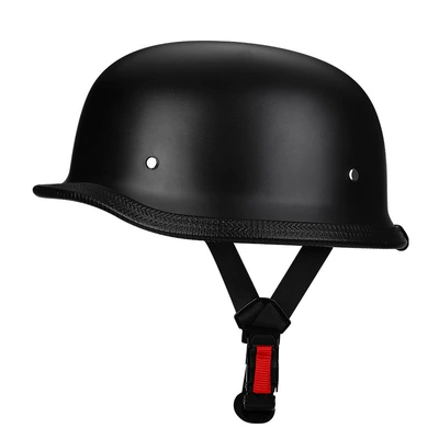 Motorcycle Electric Vehicle Helmet Abs Men's and Women's Half Helmet Japanese Retro Motorcycle Steel Helmet