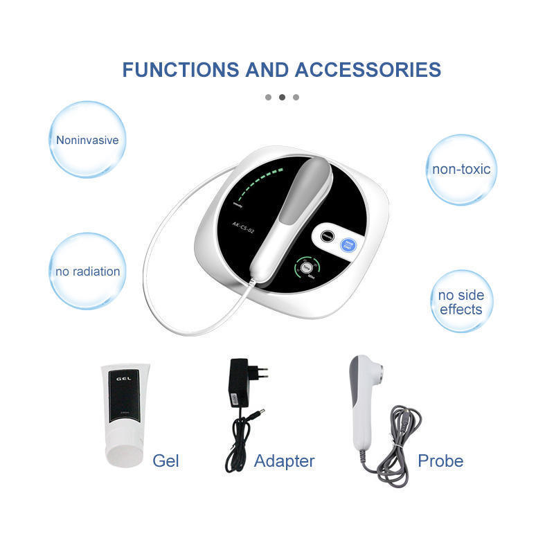 超声波理疗仪 美容院导入仪器 家用颈肩关节全身超声按摩仪器|undefined