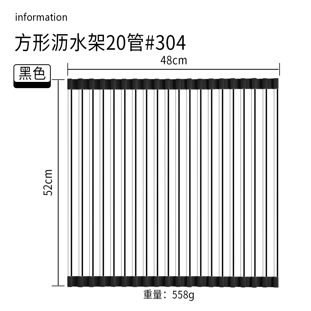 Cocina hogar 304 Escritorio de acero inoxidable integrado plegable tubo cuadrado plato taza obturador fregadero drenaje estante