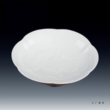 供果果盘供佛水果盘佛前用品供奉家用陶瓷菩萨佛像供盘贡盘