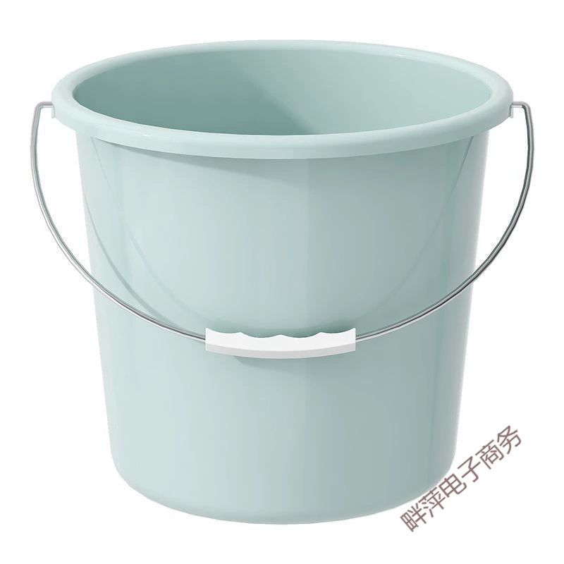 Handheld big plastic bucket for home use for elementary school students for laundry, increased thickness