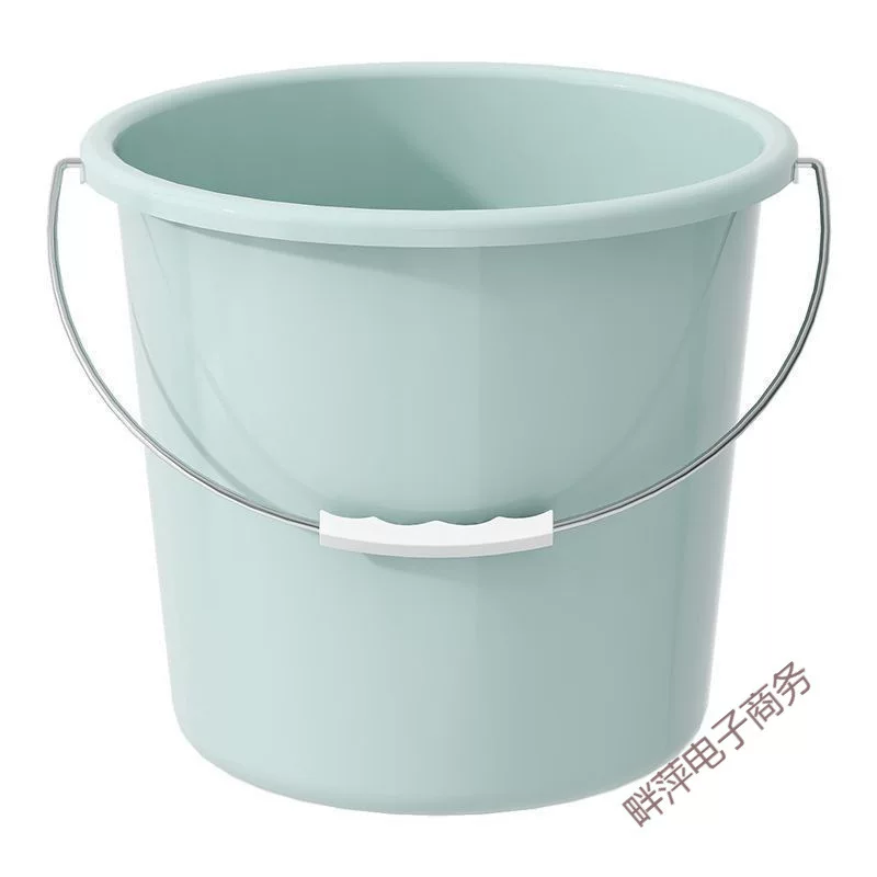 Handheld big plastic bucket for home use for elementary school students for laundry, increased thickness