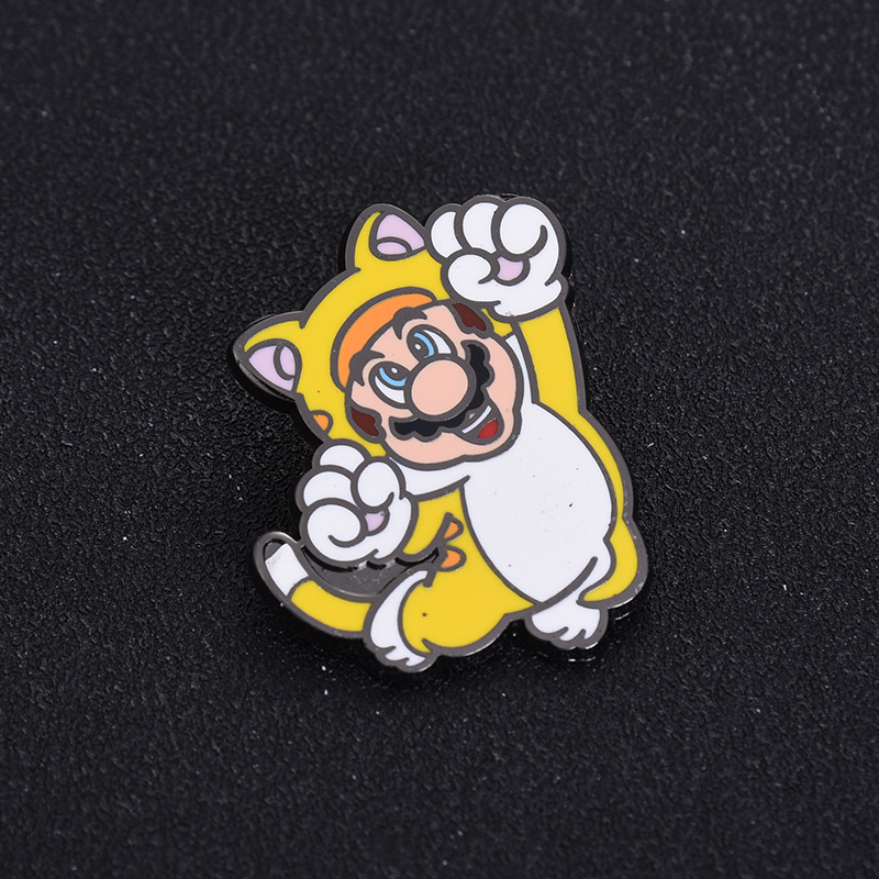 卡通金屬徽章定 制鋅合金烤漆創意潮玩動漫胸針別針學校校徽定 做