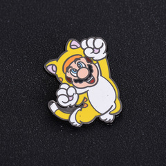 卡通金屬徽章定 制鋅合金烤漆創意潮玩動漫胸針別針學校校徽定 做