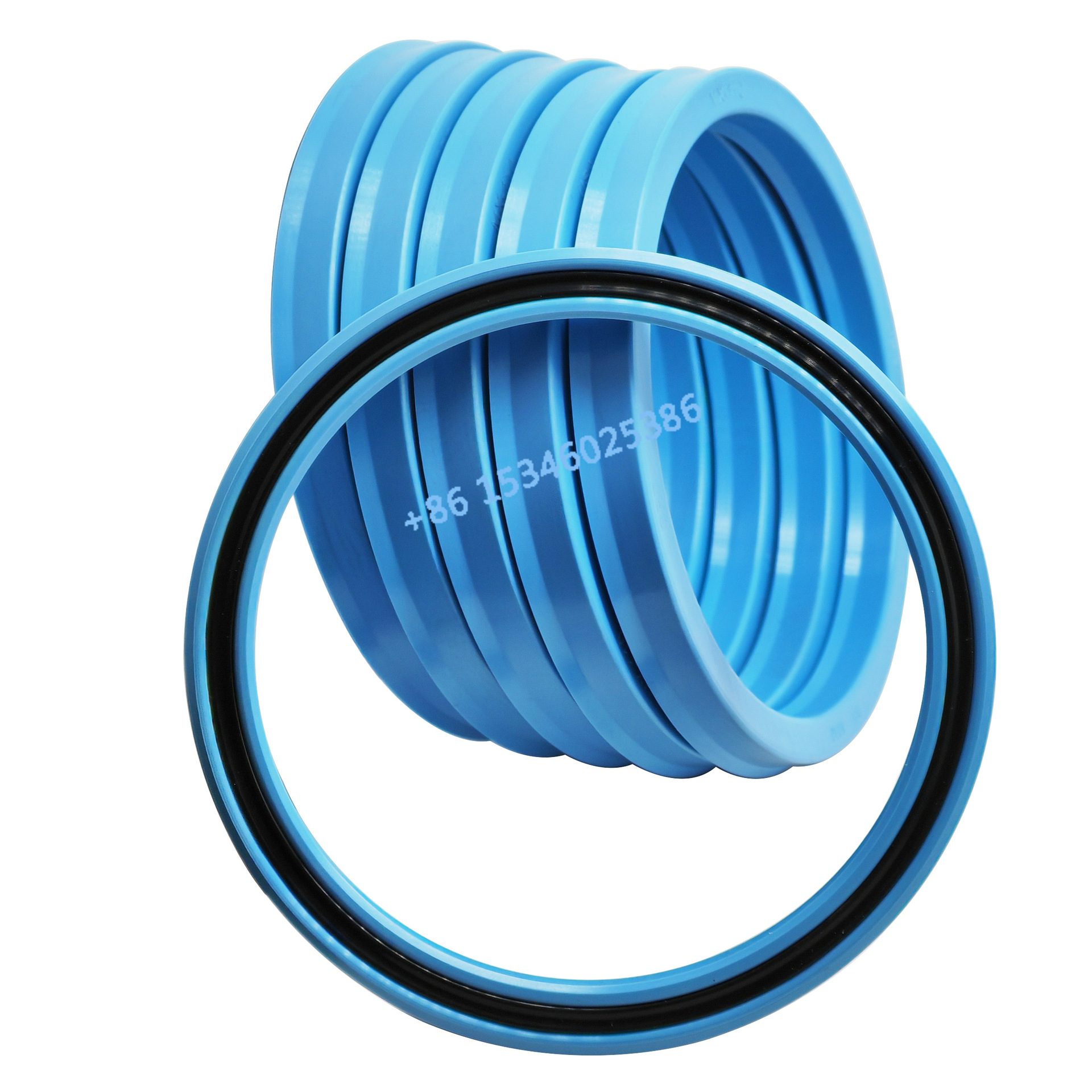 厂家供应带星型圈U+S加强型主油封活塞杆密封加丁腈橡胶圈BA型