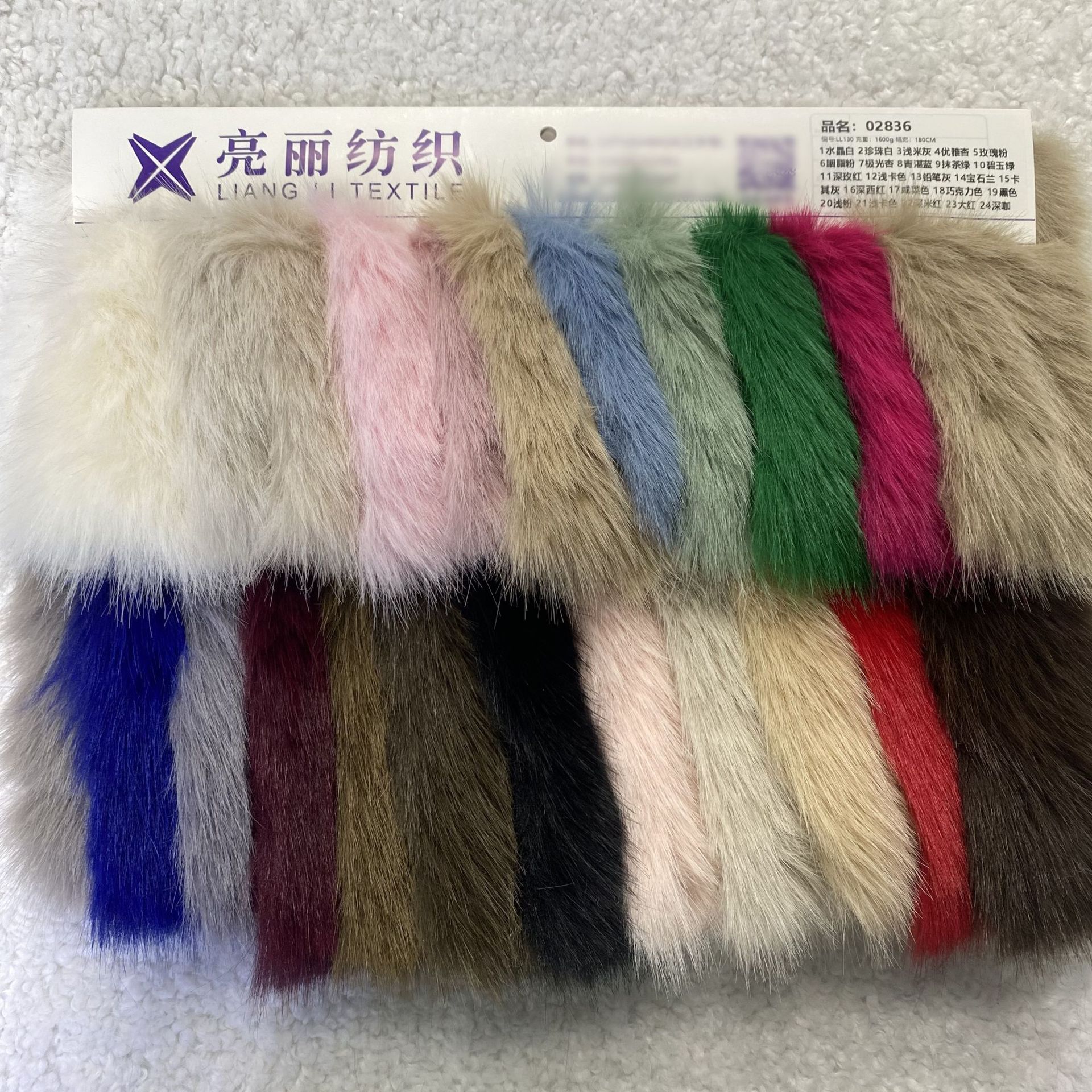 35 pelo pequeño zorro alto bajo pelo alto gramo pesado Toka bolsa de moda tela de juguete