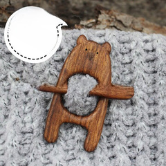 跨境新品動物不規則圖案木質工藝品擺掛裝飾品