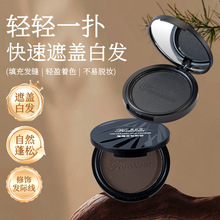 爱呵诺蓬蓬发型粉饼一抹上色遮盖发际线白发蓬松自然发际粉跨境