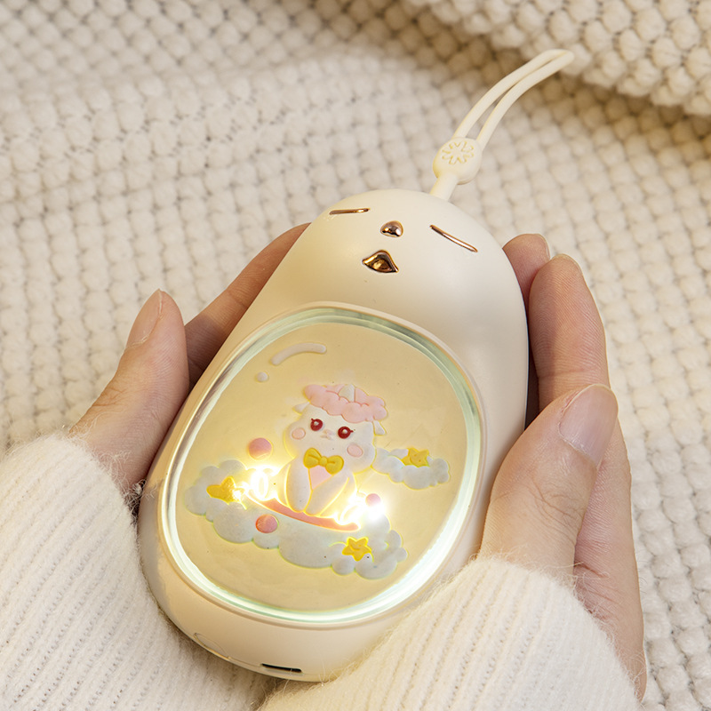 【厳選】充電式暖手宝アニメかわいいミニ学生児童携帯電気暖宝2024クロスボーダー|undefined