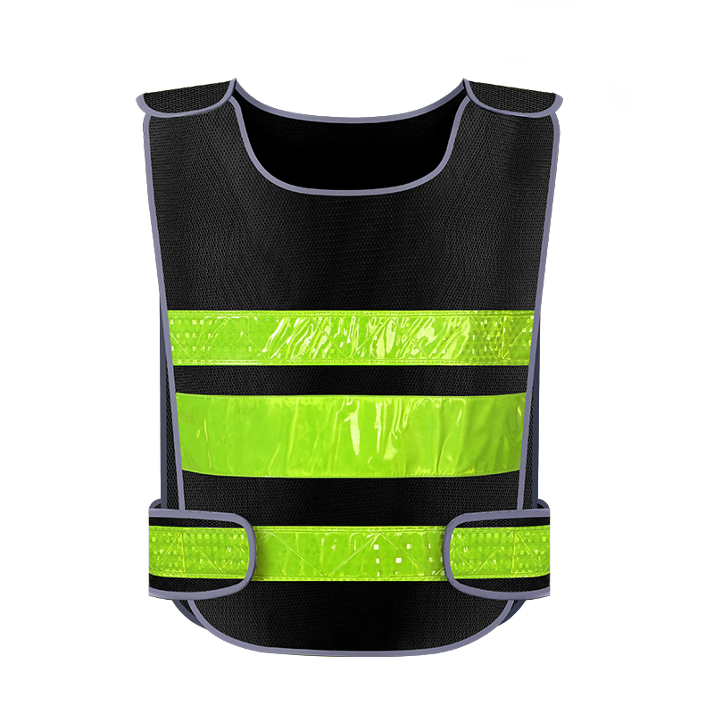 chaleco de seguridad reflectante sitio de construcción chaleco de caballo amarillo colector de peajes de la escuela de conducción ropa de trabajo de seguridad laboral de tráfico de automóviles ropa reflectante de noche