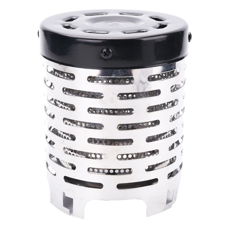 Cross-border camping mini estufa de calefacción portátil de infrarrojos de acero inoxidable calentador de la mano estufa acampar al aire libre cubierta de la calefacción