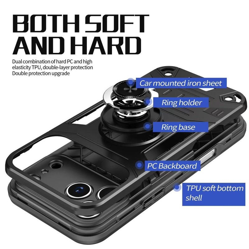 Suitable for Alcatel Revvl 4 Plus Five Heroes 2-in-1 Anti-Fall Mobile Phone Case Protective Cover