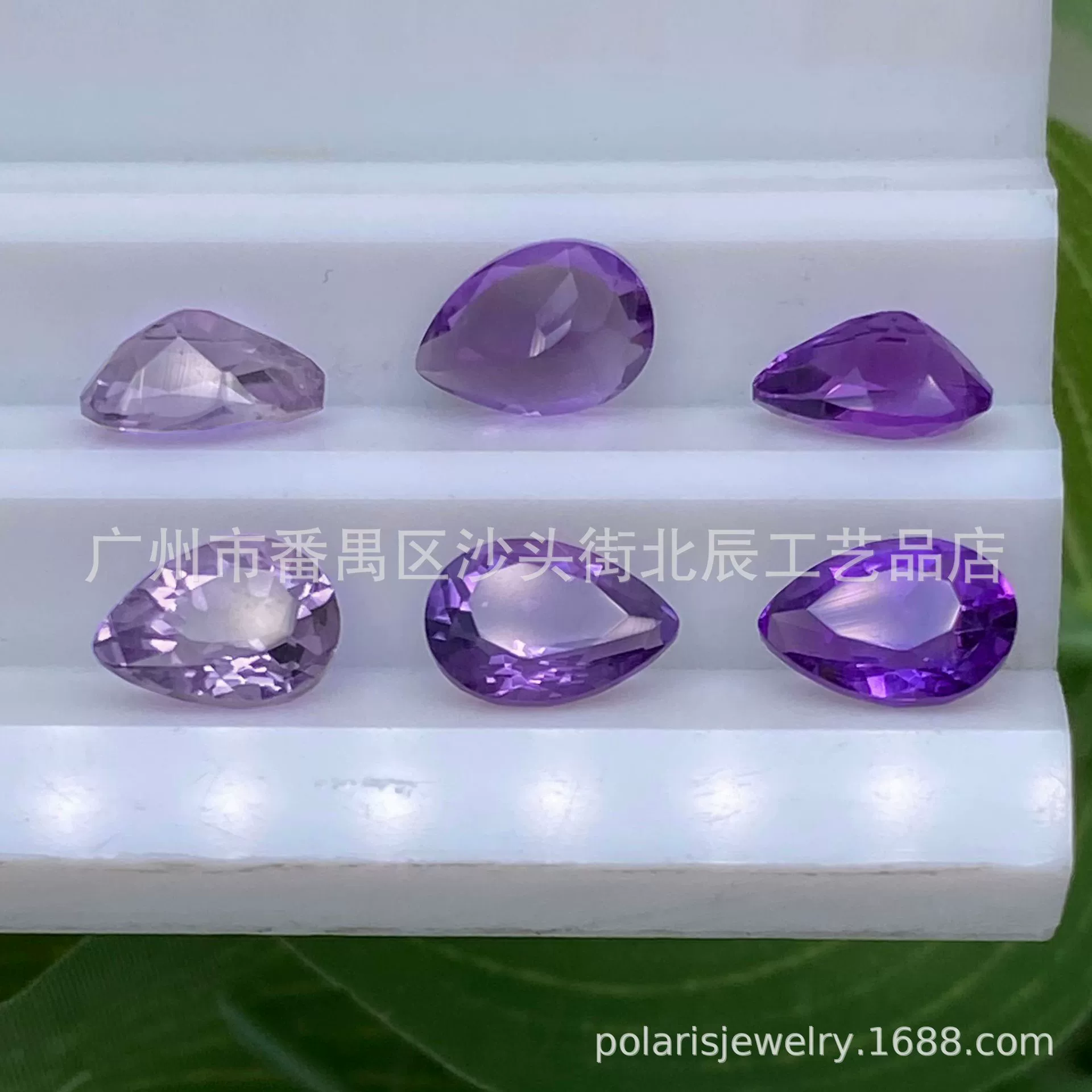 Натуральный Аметист Форма груши/форма капли 3x4-15x20 мм кристалл чистый камень оптовая продажа с фабрики