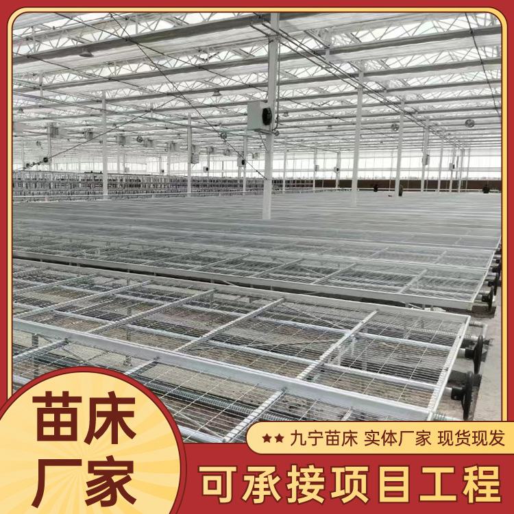 大棚育苗床网片 温室热镀锌移动苗床 花卉无土栽培苗床网厂家