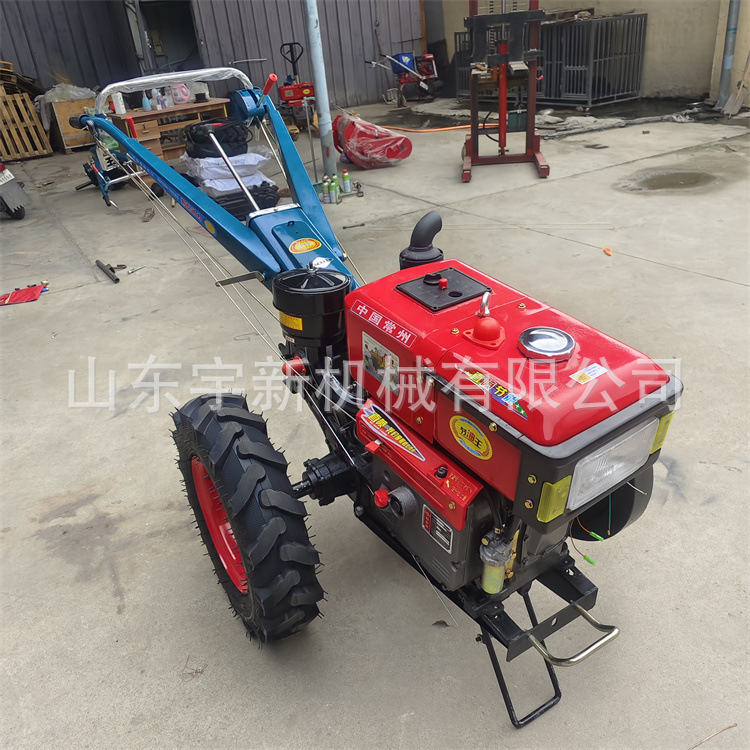 多用途手扶拖拉机 小型手扶施肥开沟机水旱两用旋地机
