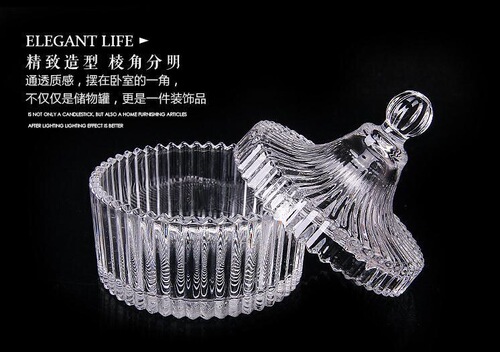 European candy jar glass cup storage jar fruit jar gift decoration sugar jar flower tea jar seasoning jar return gift jar