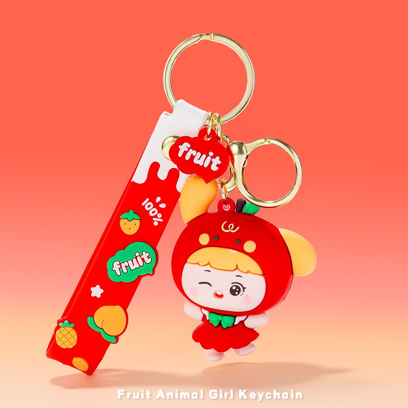 Animal Fruit Girl [Red Apple]