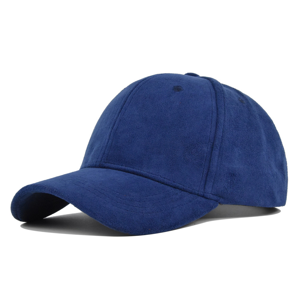 Lambswool Plain Baseball Cap Yellow
