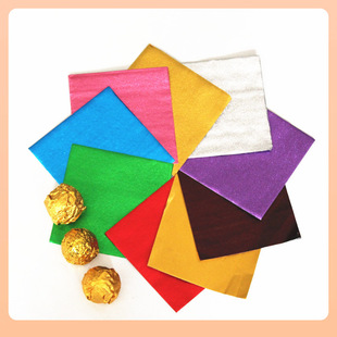 ⇗ Chocolate Wrapping Paper Aluminum Foil Tea Tin Foil Small Dragon Beads Green Mandarin Golden Tin Foil Colorfuled Aluminum Foil