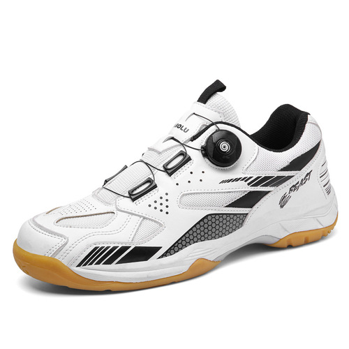 Cross-border foreign trade table tennis shoes for four seasons, sports training, badminton shoes for men and women, couple-friendly, breathable, shock-absorbing, running and tennis shoes.