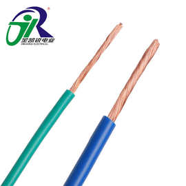 金凯锐直售高质量足0.5平方 VDE电子线PVC电线裸铜线束端子线