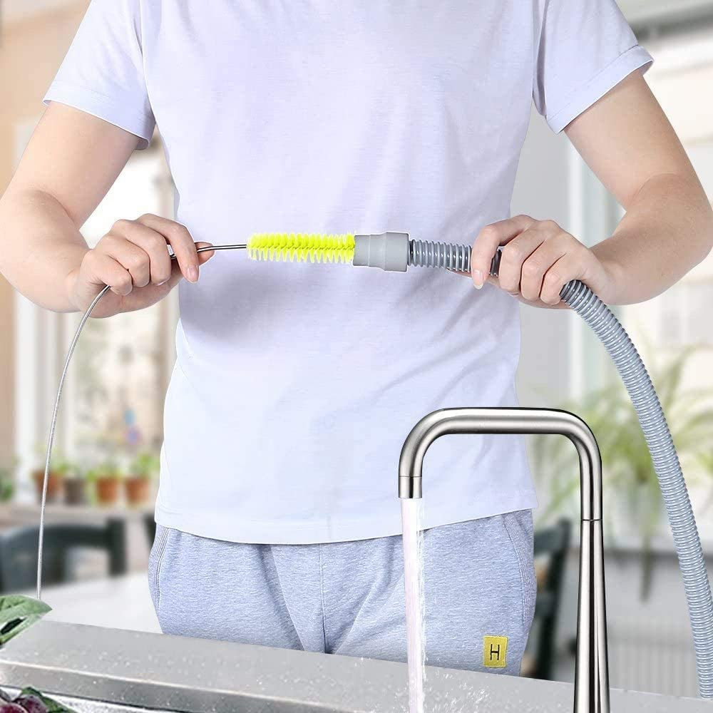 Fabricante en stock transfronterizo CPAP cepillo de limpieza-adecuado para la mayoría de CPAP manguera primavera cepillo de limpieza de tuberías