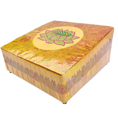 Buddhist temple cushion, washable prayer bench seat cushion, removable manufacturer wholesale, artistic lotus cushion, home use prayer kneeling cushion
