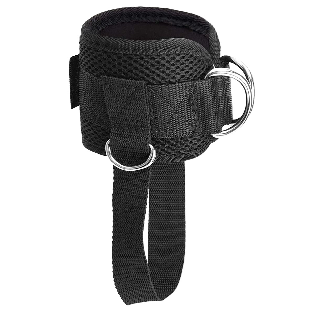 Correa para el tobillo taekwondo entrenamiento de fuerza en las piernas Equipo de Protección deportiva cinturón de soporte de peso Anillo de pie pórtico hebilla de pie mancuerna