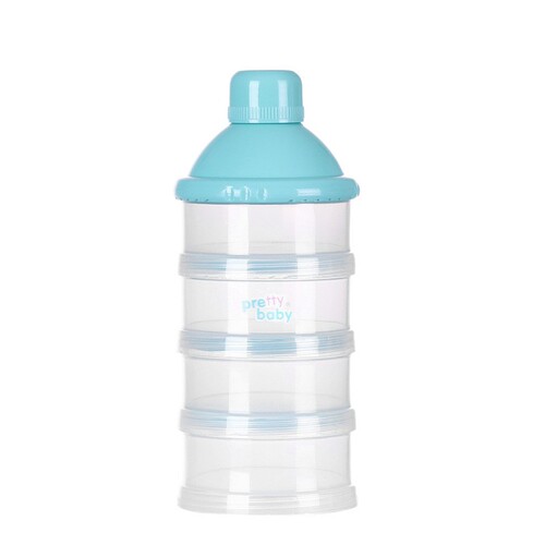 Portable baby milk powder box for going out, sub-packaging box, baby sealed, multi-layer divided milk powder box, foreign trade cross-border wholesale