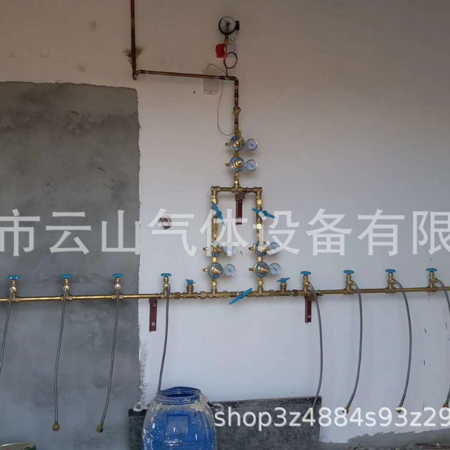 销售二氧化碳电加热减压器、二氧化碳、氧气乙炔丙烷汇流排充灌排