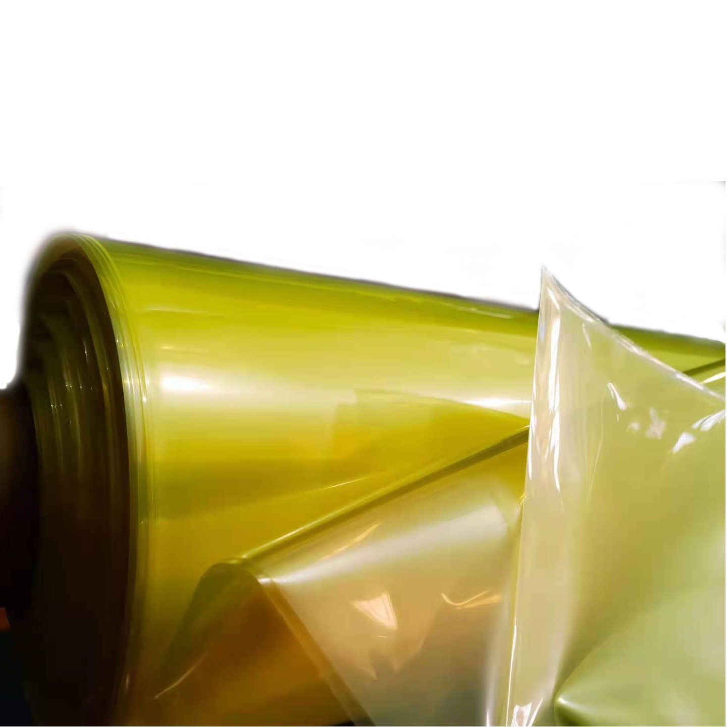 Película amarilla para bolsas de vacío, material auxiliar de fibra de vidrio para vacío, infusión al vacío, película de nailon verde resistente a altas temperaturas