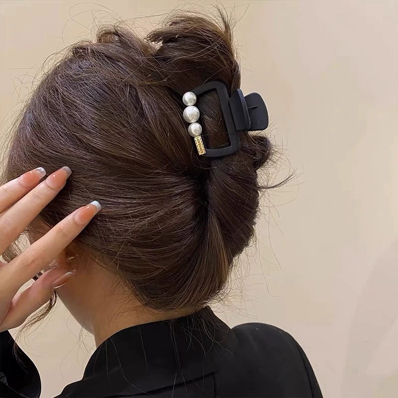 Miumiu, большая акула, ретро-заколка для волос, заколка-краб, высококачественный стиль, стиль Chanel, оптовая продажа