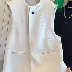 春秋潮西服小个子西装马甲女外套感爆款时尚马夹高级新款设计2025