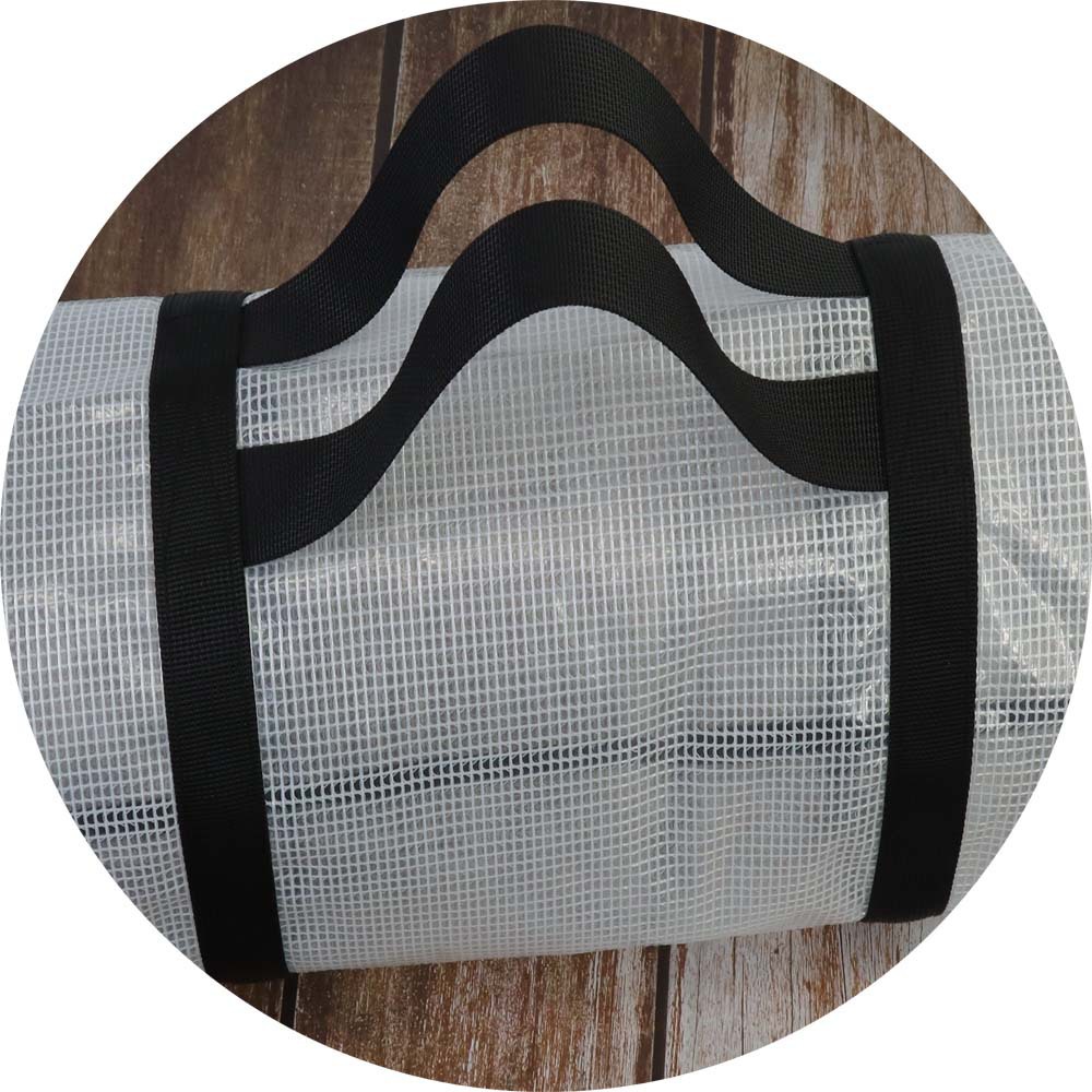 De alta calidad del fabricante de papel de embalaje de Navidad bolsa de almacenamiento transparente bolsa de almacenamiento con 20 rollos