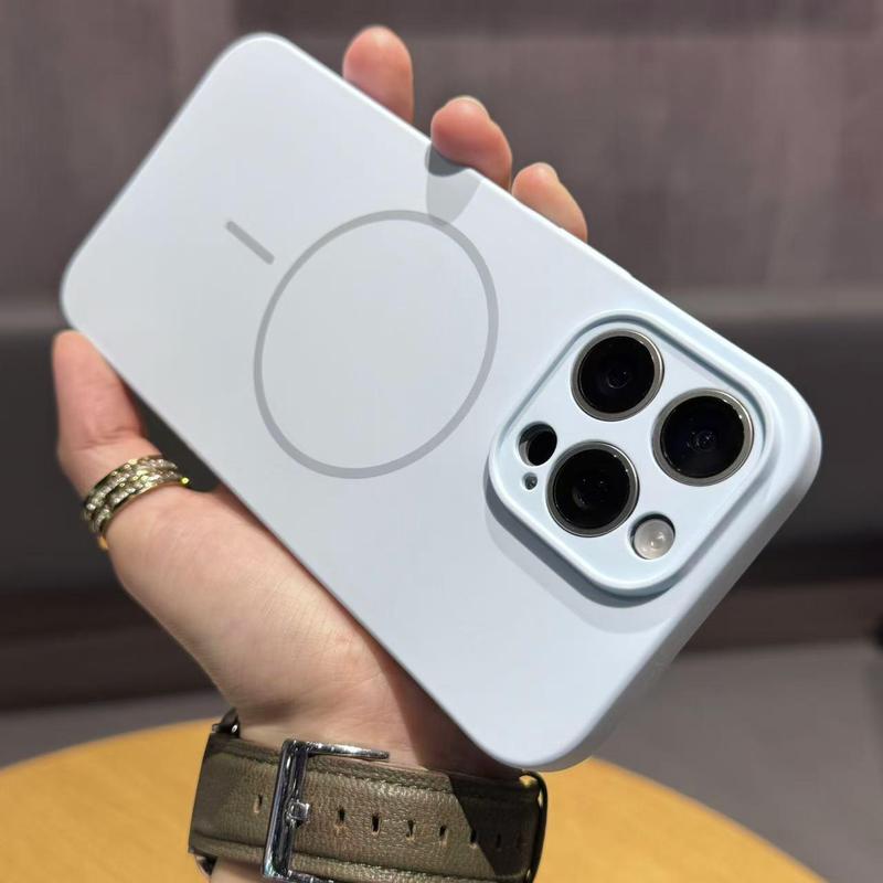 超薄細いマグネット適用リンゴ16promax精孔シリコン細紋マグネットケースiPhone15Pro液体携帯ケース14pm超薄転倒防止ip13全包男女保護カバーPCハード|undefined