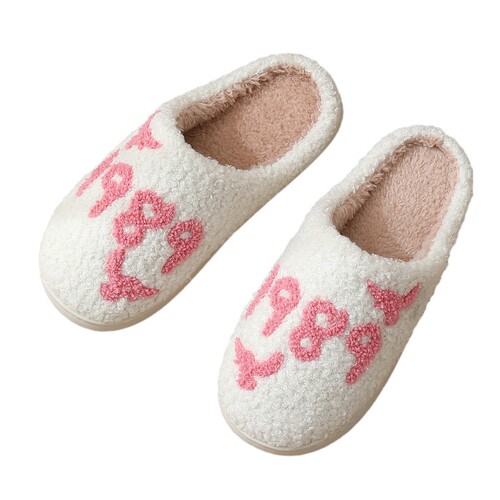 New Comfortable Home Warming Winter Ostrich Cotton Slippers for Couples, Men and Women, Thick Sole, Soft Insole, Extra Thick Anti-Slip