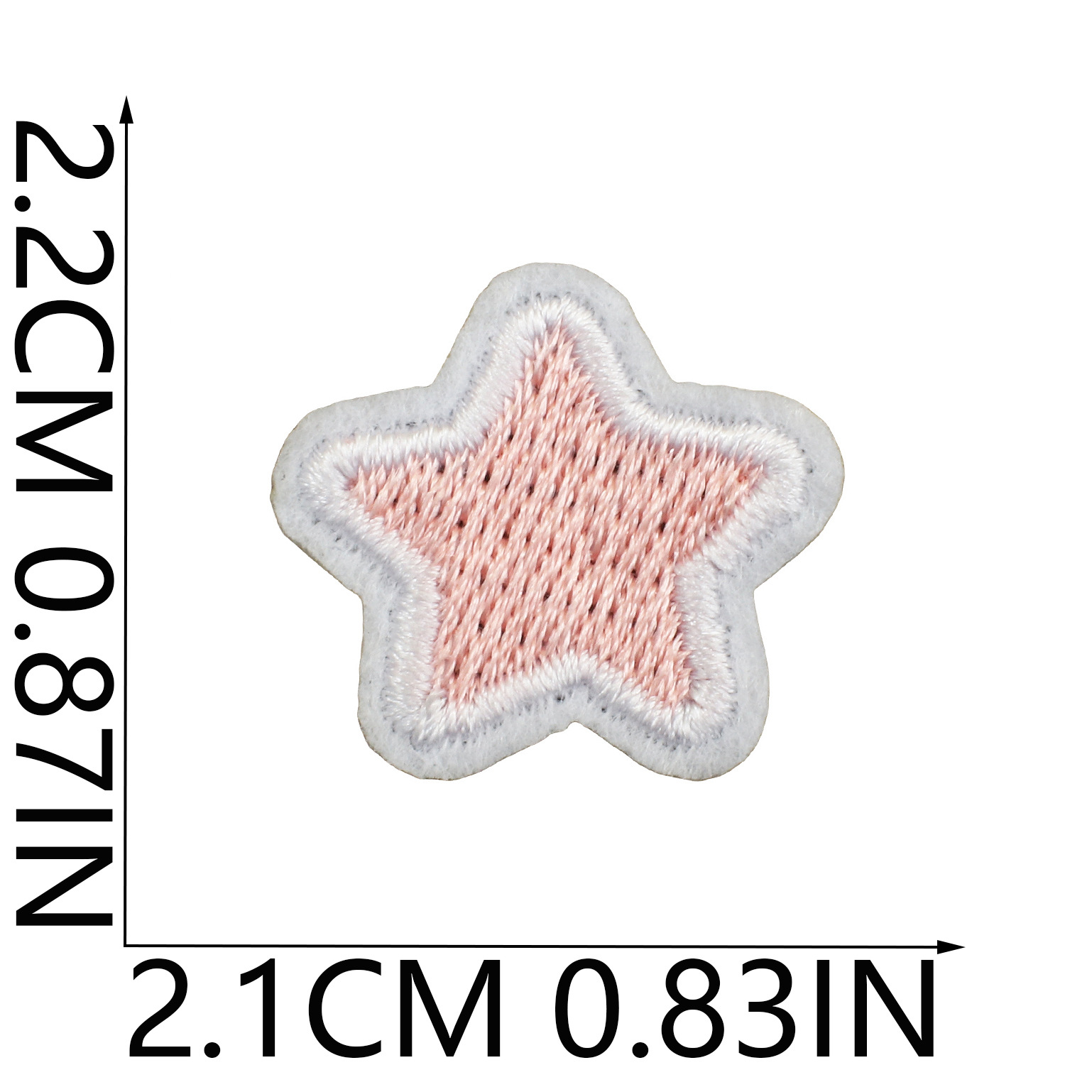 1g Weight Clothing Sticker Patches Classification 1 Piece Quantity Dacron thread Material Letter, Star Pattern Casual, Elegant, Lady Style Embroidery Craft 1 Piece Casual Elegant Lady Letter Star Dacron Thread Clothing Sticker Patches 3
