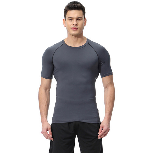 Cross-border fitness clothing for men, highly elastic and breathable PRO tights for basketball, sweat running, quick-drying clothing