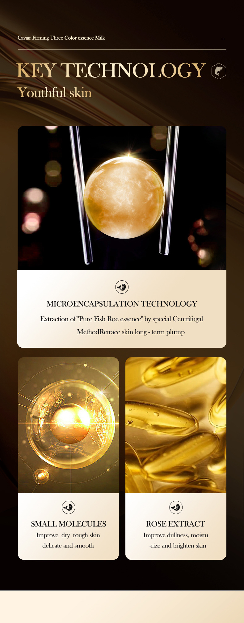 Caviar Tricolor Essenz Lotion Für Feuchtigkeit Und Hautstraffung_voghion.com
