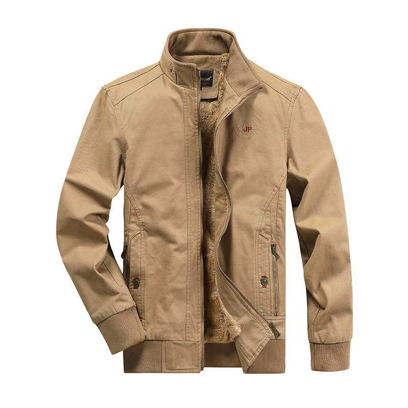 Внешняя торговля Трансграничная осень и зима плюшевая куртка куртка мужская толстая модная тенденция куртка куртка дикая повседневная теплая