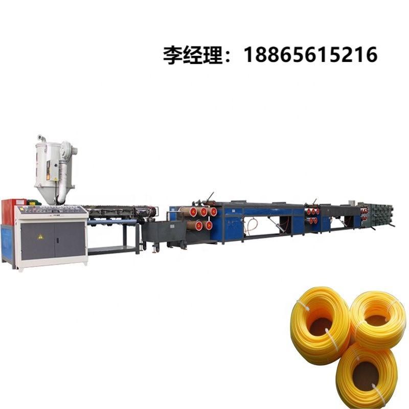 莱州一润机械圆丝设备塑料渔网丝钓鱼线割草线尼龙圆丝单丝拉丝机