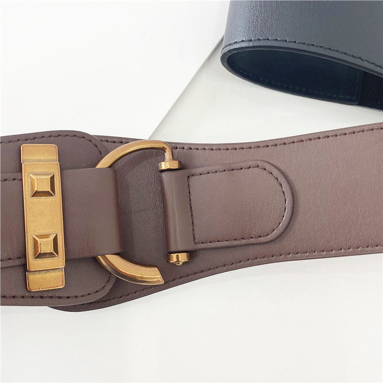 Nuovo vestito con accessori per cintura, decorazione per gonna ampia, cintura elastica per capispalla da donna, camicia in maglione con cinturino in vita_voghion.com